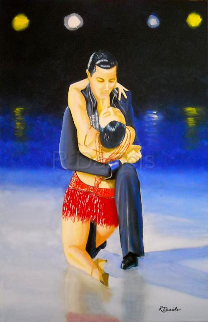 Latin Dancers.jpg - "Latin Dancers" acrylics on canvas 36x24"
